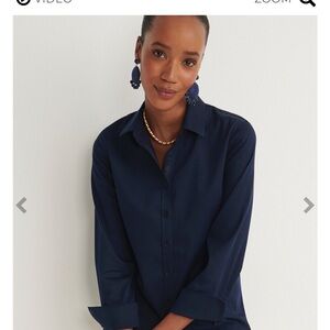 No Iron 3/4 Sleeve stretch shirt with pockets